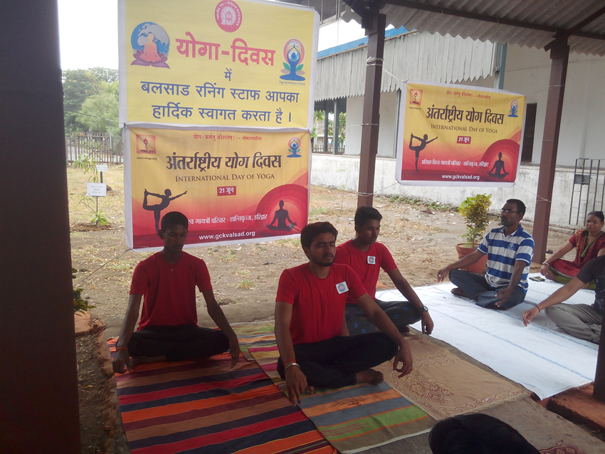 International Day of Yoga in VALSAD DISTRICT 21 June 2016